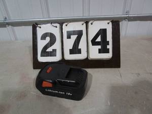 Power Up 18V- 6A Battery - Rigid