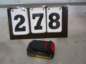 Power Up 20 Volt Battery - DeWalt