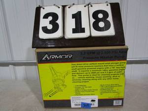 Armor Pressure Washer Pump Direct Drive