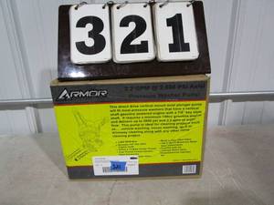 Armor Direc Drive Vertical Mount Pressure Washer Pump