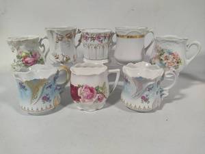 Assortment of Mustache Cups
