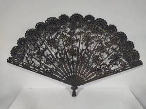 Burwood Peacock Style Resin Fan