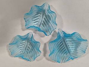 Murano Colony Waffle Glass Nesting Dishes