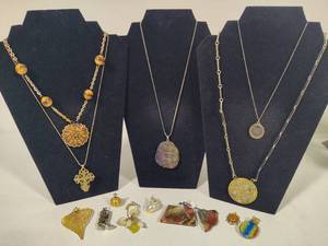 Lot of Assorted PendantsNecklaces