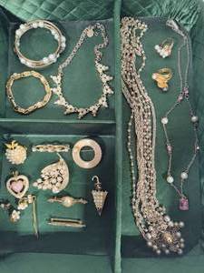 Assorted Pearl Themed Costume Jewelry