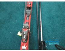 Pair of Axium 110 Rossignol skiis with Scott ...