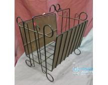 Vintage magazine rack...