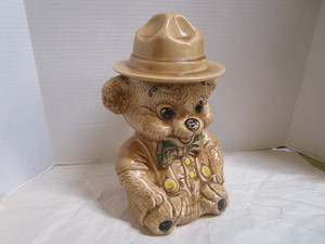Smoky Bear Cookie Jar