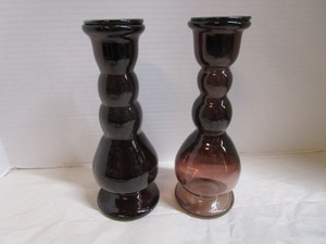 Amethyst Candle Holders