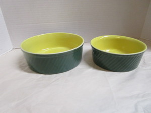 Halls Souffle Dishes