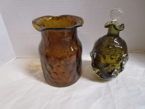 Amber Vase, Decanter