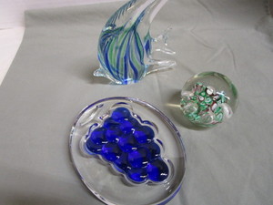 Paperweights Millefiori, Fish