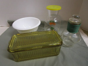 Vintage Refrigerator Dish, GE, McKee