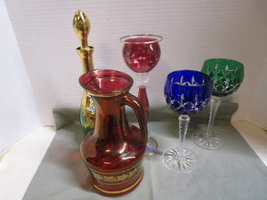 Goblets, Carafes