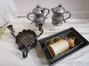 Pewter, S-Plate, Ovenex Pans