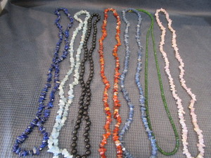 Gemstone Chip Strands