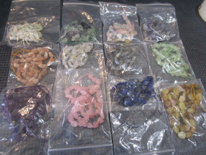 Multi Stone Nugget Strands