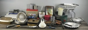 Lot of Vintage Cooking Utensils and More