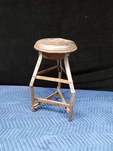 Metal milking stool