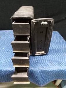 Vintage Airlock vehicle storage box with key and 4 drawers