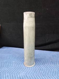 Large steel shell casing - 6 Dia x 24H