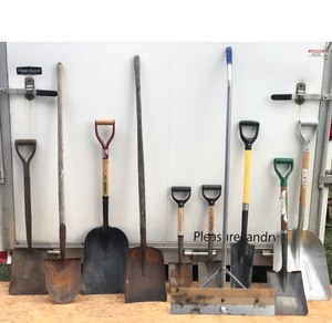 Large Lot of Shovels
