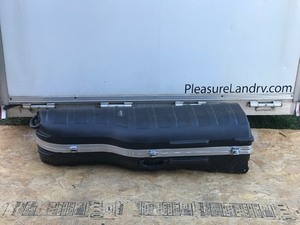 Large Hard Plastic SKB Case with Handles and Wheels Full of Golf Clubs