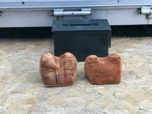 Ammo Can with a Pair of Kolpin Shooting Rests