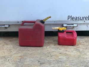 2 - Gas Cans - Both have Fuel in them