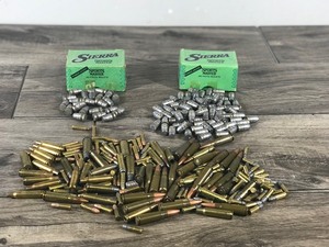 Lot of Ammo - Pistol Bullets and Spent Rounds