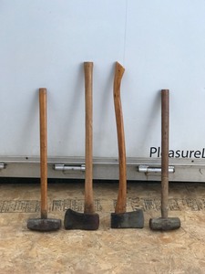 2 - Sledge Hammers & 2 Axes