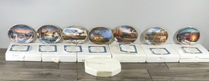 Lot of 7 Terry Redlin Collector Plates from the seasons to Remember Collection