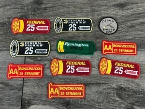 Lot of Firearm Patches - Remington - Winchester & Federal