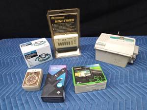 Pathways drain treatment, Power House mini timer, Drill pump, timer, Tivo Stream Garmin GPS