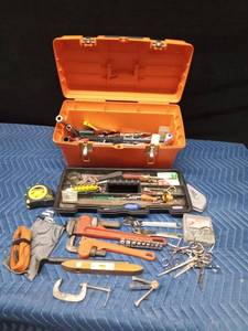 Toolbox of tools and hardware
