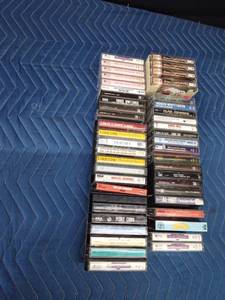 Flat of cassette tapes