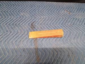 Red steel 6lb log splitting wedge