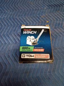 New Tow Smart trailer winch in the box