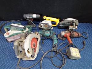 Tote of power tools