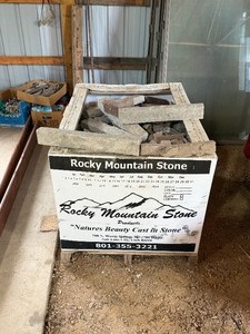 Box of Culture Stone - 100 Square Feet - Mountain Ledge Stone - Color Lehi