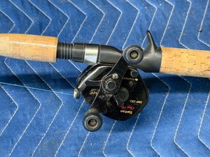 Shimano Bantam Mag Plus 250 Reel with Berkley Cherrywood Graphite 7ft Medium Casting Rod