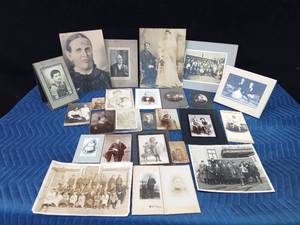 Flat of vintage photos