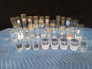 31 Different beer glasses