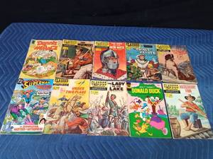 10 Vintage comic books