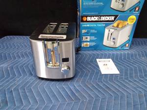 New 2 slice digital toaster