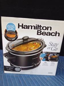 New Hamilton Beach 4qt slow cooker