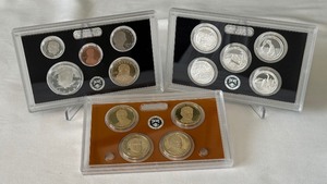 2014 Silver Proof Set 14 coins - original package with COA