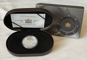 2000 Canadian $20 Silver Proof Coin The H.S. Taylor Steam Buggy - Holograph Original Packaging w COA
