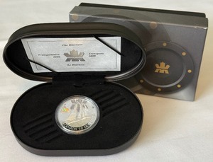 2000 Canadian $20 Silver Proof Coin Le Bluenose - Holograph Original Packaging w COA