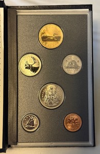 1996 Royal Canadian Specimen Set Original Packaging w COA